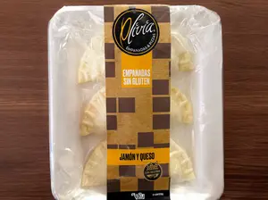 3 empanadas de jamon y queso sin gluten