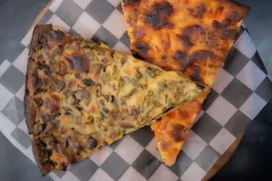 FAINA JAMON Y MORRONES