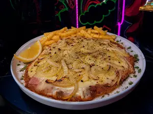 Milanesa fugazzeta