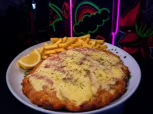 Milanesa jamón y queso
