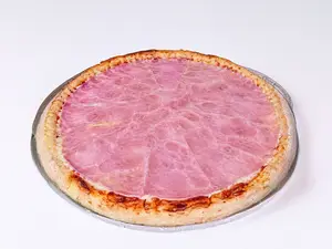 Pizza con jamón