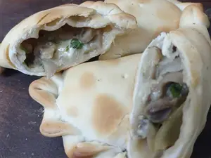 Empanada champiñones
