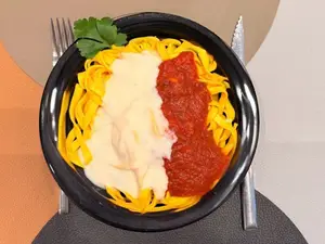 Fetuccini de huevo