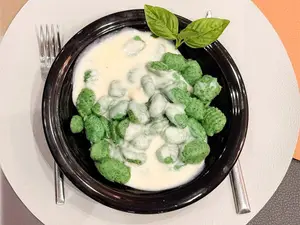 Ñoquis de espinaca