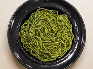 Spaghetti de espinaca