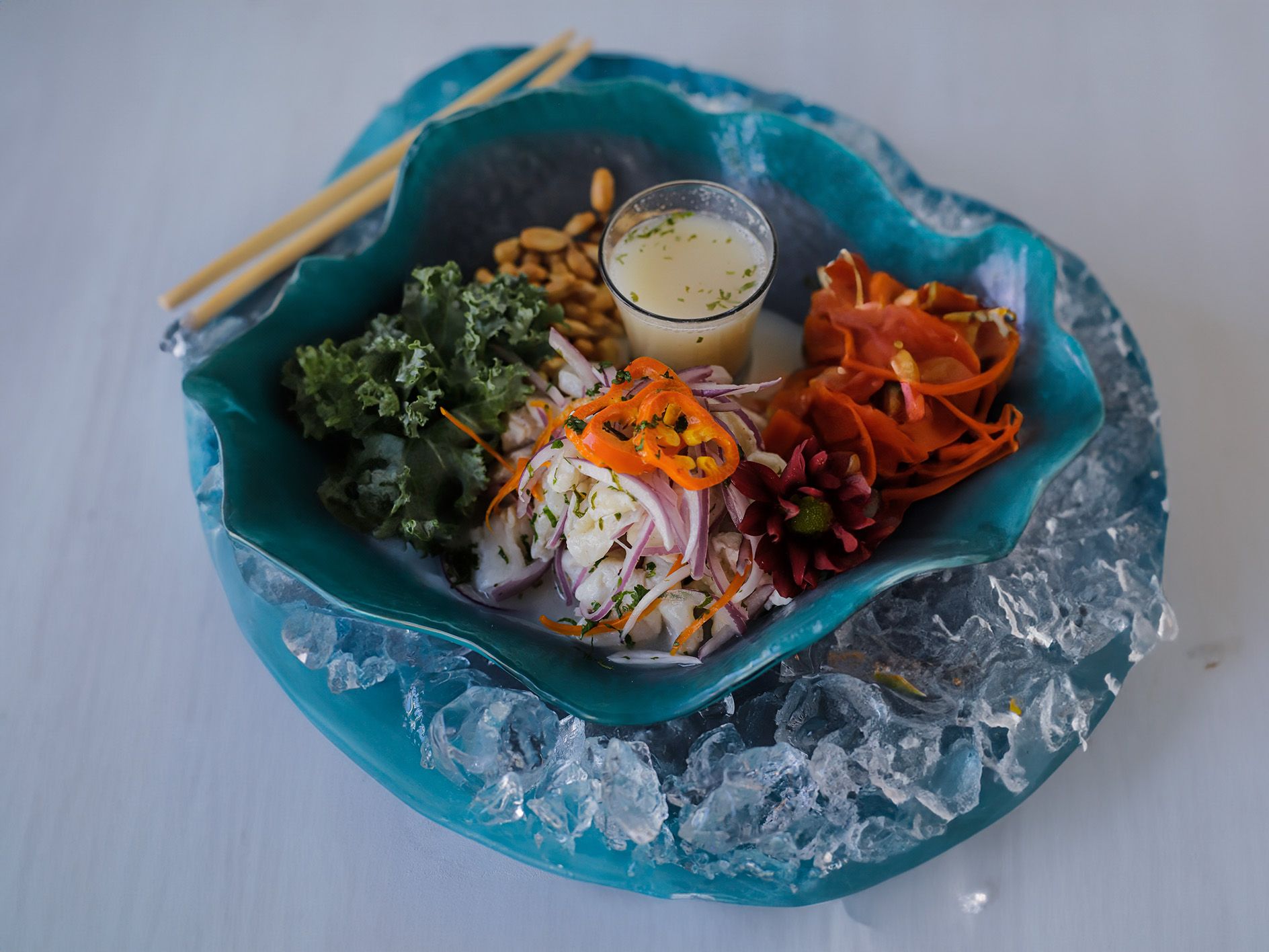 Ceviche y tiraditos