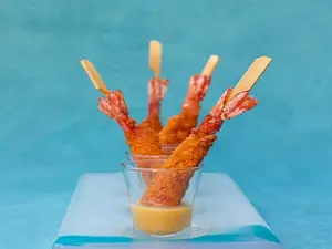 Langostinos panko 4 unidades