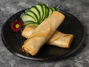 Arrolladitos primavera veggie x2