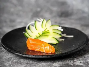 Sashimi Salmón Ahumado