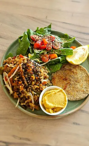 Milanesa de mijo al plato