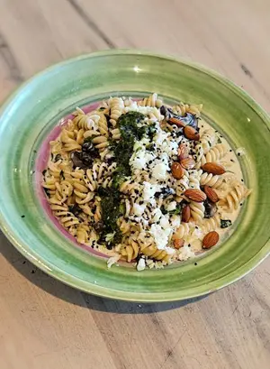 Pasta con Portobellos
