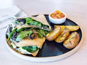 Quesadilla de Portobellos
