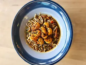 Wok de Langostinos