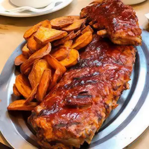 Ribs de Cerdo a la Barbacoa