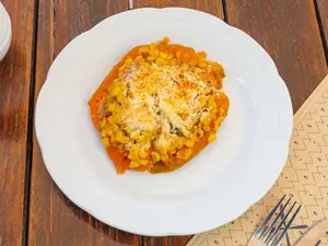 CALABAZA RELLENA DE VERDURITAS