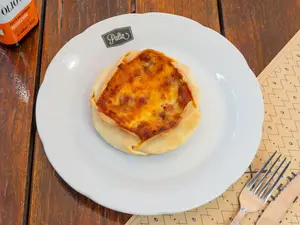 TARTA DE JAMON Y QUESO