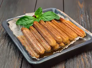 Churros con dulce
