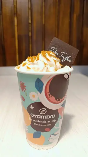 Café capuchino grande