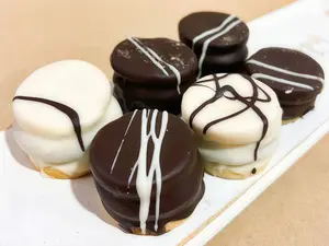 Alfajorcitos de chocolate