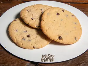 Cookie vainilla con chips de chocolate