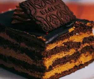 Porción Chocotorta