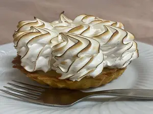 Porción lemon pie