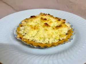 Porción tarta coco y ddl