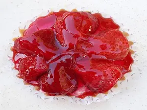 Porción tarta frutilla