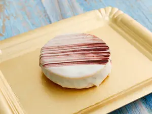 Alfajor frambuesa