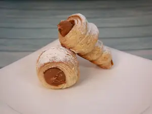 Cañón con dulce de leche