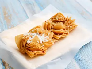 Pastelitos hojaldrados