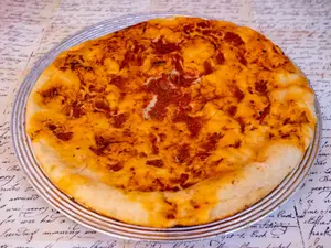 Prepizza de salsa de tomate