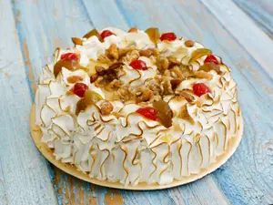 Torta de merengue italiano