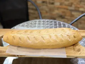 Pan andino con baño de azúcar