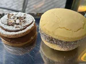 Alfajor almendra/maicena