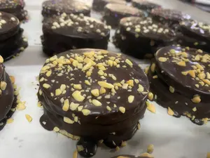 1/4 alfajor dulce de leche