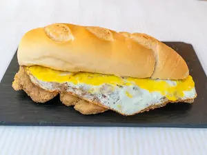 Milanesa Con Huevo