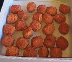 Caja cubitos de pollo
