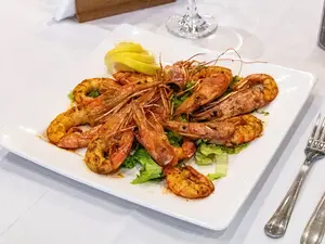 Langostinos a la plancha