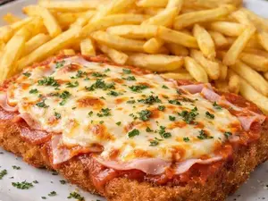 Milanesa a la napolitana