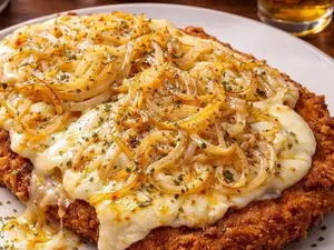 Milanesa fugazzeta