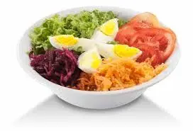 Zanahoria, tomate y huevo
