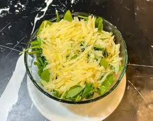 Rúcula y parmesano