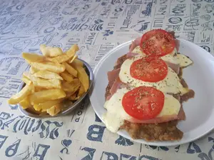 Mila napo individual c/fritas