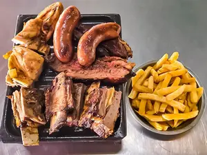 Parrillada para 2 c/fritas