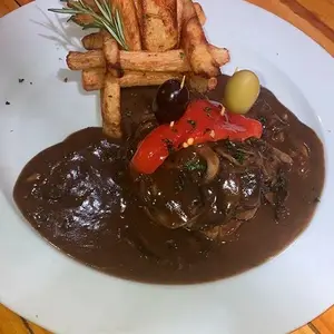 Lomo al champignón