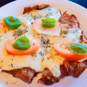 Milanesa a la capresse