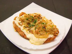 Milanesa a la fugazzeta