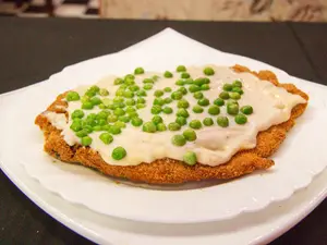 Milanesa a la suiza
