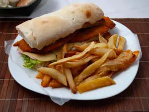 Sándwich de suprema